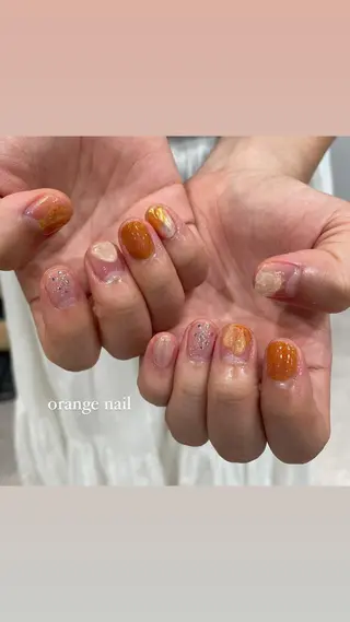 ネイル 淡色ネイル 🎀moeのネイルデザイン