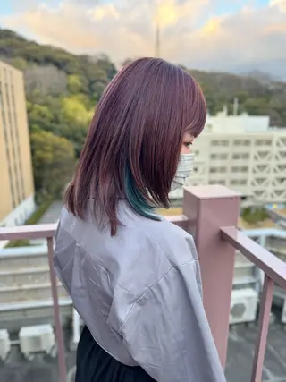 ミディアム カラー Viage （ビアージュ）のヘアスタイル