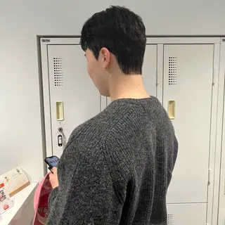 ショート メンズ メンズ特化 河内翔吾のヘアスタイル