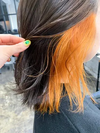 ミディアム ダブルカラー / インナーカラーMiiのヘアスタイル