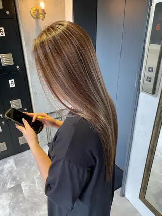 ロング カラー 🌻Insta指名 NO.1🌻Shoのヘアスタイル