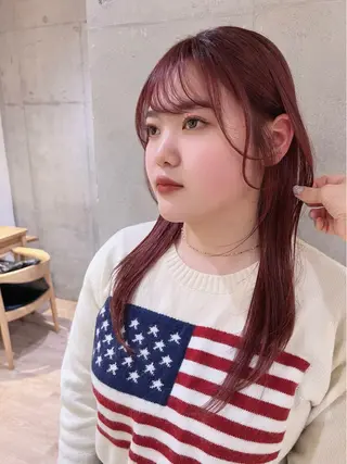 ロング カラー 小顔ショート🌿 Say.石川葵のヘアスタイル