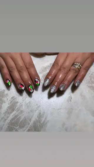 ネイル 山中 あいのネイルデザイン