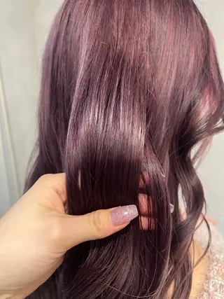 ロング カラー 🩵honoka🩵 marblesのヘアスタイル