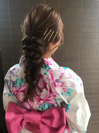 セミロング yukari 艶髪ヘアのヘアスタイル