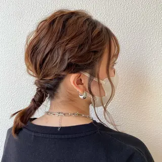 ミディアム girly hair 💗SHINO💗のヘアスタイル