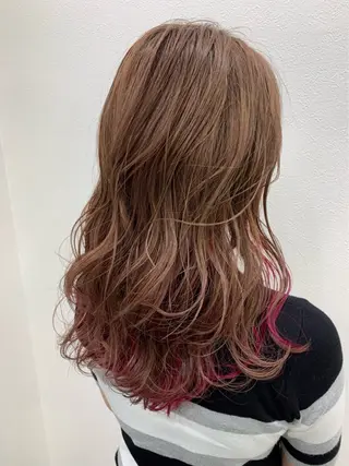 ロング カラー Japanデザイナーズアカデミー所属・AVANCE. 玉置日向我のヘアスタイル
