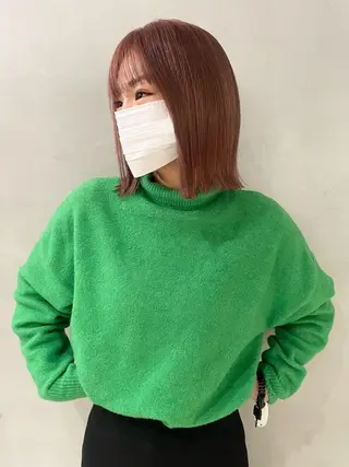 ミディアム 心斎橋/ブリーチ minamiのヘアスタイル