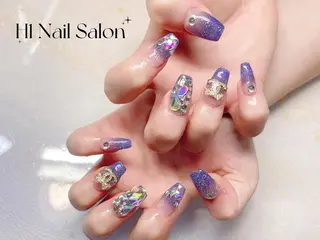 セミロング H1 ネイル サロンのネイルデザイン