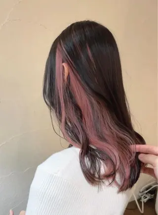 ミディアム カラー ヘアアレンジ hair musee所属・musée 柱店のヘアスタイル