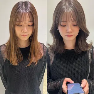 ミディアム 韓国モテhair🍑 momoのヘアスタイル