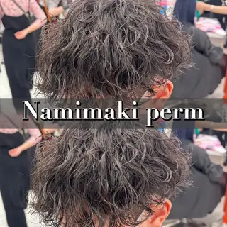 ショート パーマ メンズ 🖤Ayumi🖤 メンズ特化❤️‍🔥のヘアスタイル