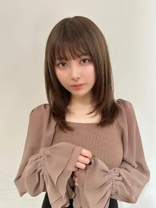 ミディアム 畑中 翔伍のヘアスタイル