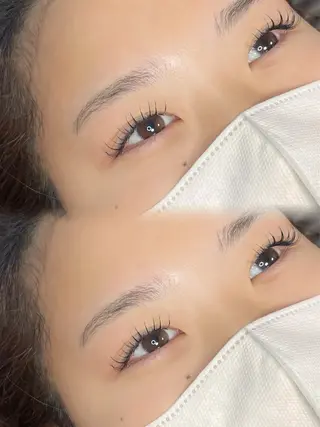 マツエク・マツパ canvas hair produce所属・新居 一杏のマツエク・マツパデザイン