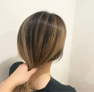 セミロング カラー sail所属・sail hairのヘアスタイル