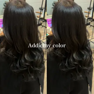 セミロング 林田 もものヘアスタイル