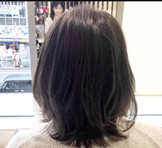 ミディアム 🦋ミルクティーベー ジュ🦋mayukiのヘアスタイル