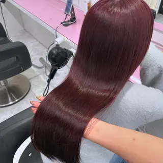 ロング カラー ダメージレスハイ トーン💖kanonのヘアスタイル