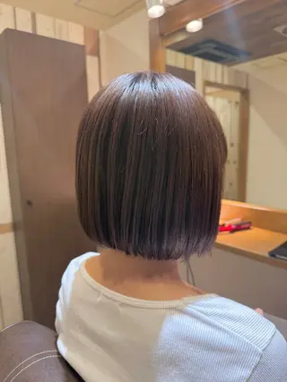 ミディアム 木元 恵実のヘアスタイル