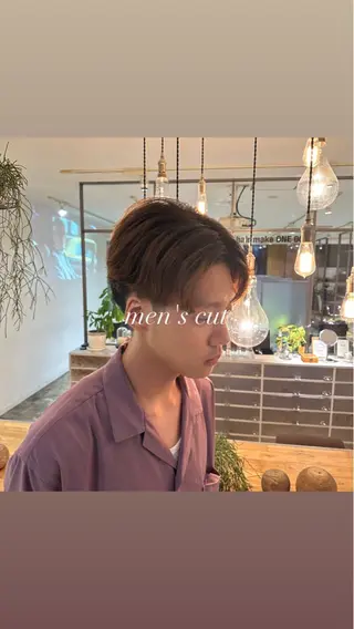 ヘアアレンジ メンズ 飯島 美海のヘアスタイル