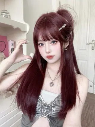 ロング カラー 🩰girlyモテ ヘア🩰🍨AYAのヘアスタイル
