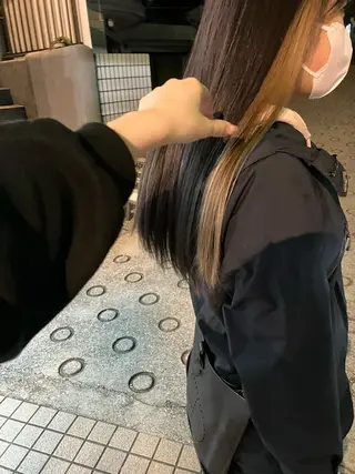 カラー Liike所属・🎀透明感カラー🎀 Yurinoのヘアスタイル