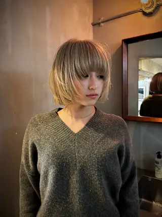 ショート カラー GATTACA所属・KEI gattacaのヘアスタイル
