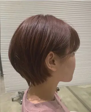 ショート カラー THREE by keep所属・加藤 優紗のヘアスタイル