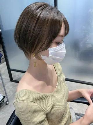 ショート カラー 韓国ヘア🇰🇷 トヨキトキコのヘアスタイル