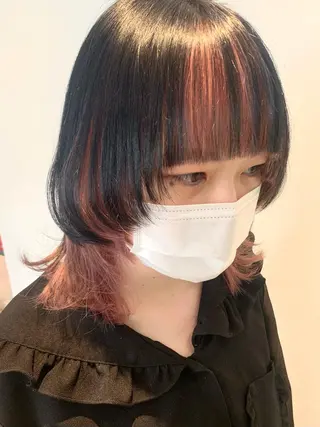 ミディアム カラー 立川/シールエクステ /みづきのヘアスタイル