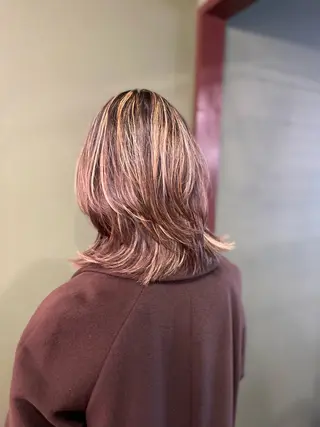 ミディアム カラー PATH-hair. storeのヘアスタイル