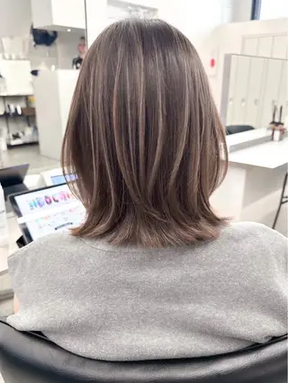 ミディアム カラー 🌈透明感カラー🌈 🌟吉田祐介🌟のヘアスタイル