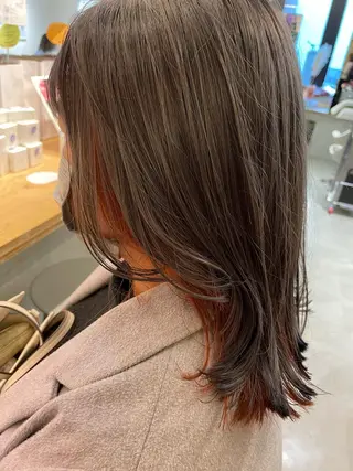 カラー 🍃marina🍃 韓国ヘア/Aujuaのヘアスタイル