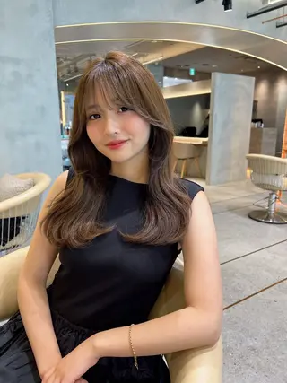 セミロング カラー Lond strada所属・✨武村侑哉　韓国風 レイヤーカット✨のヘアスタイル