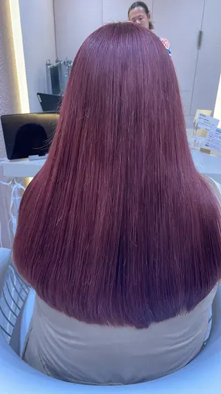 カラー sand clear所属・戸森 manakaのヘアスタイル