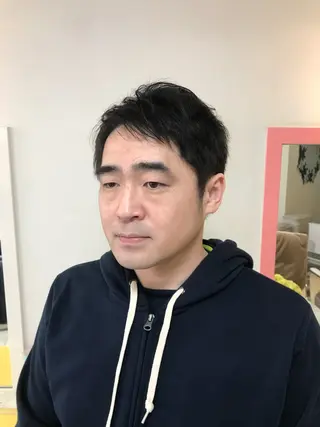 ショート メンズ 横田 尚登のヘアスタイル