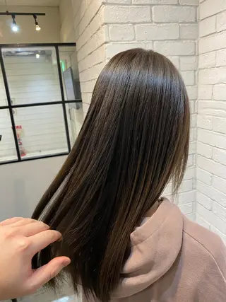 ロング カラー ヨシダ フミノリのヘアスタイル