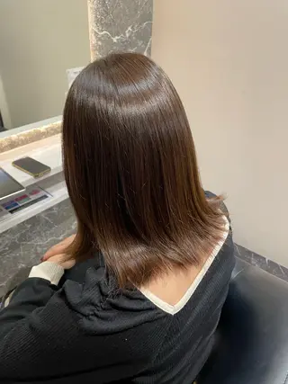 カラー メンズパーマ /堀内波玲のヘアスタイル