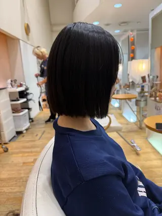 ショート 山本 瑠華のヘアスタイル