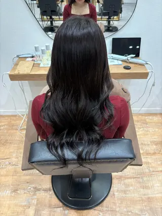 ロング 透明感カラー/ダブル カラー/MAI🎀のヘアスタイル