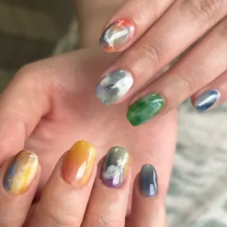 ネイル scré as Ételのネイルデザイン