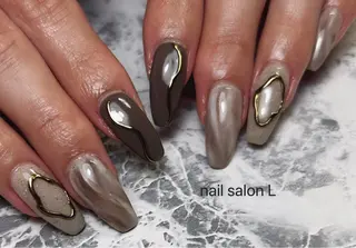 ネイル 吉川市 ネイルサロンLのネイルデザイン