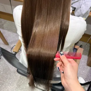 ロング ついざき はるかのヘアスタイル