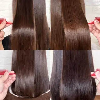 ミディアム カラー KIZU 髪質改善 オカルト怪談のヘアスタイル