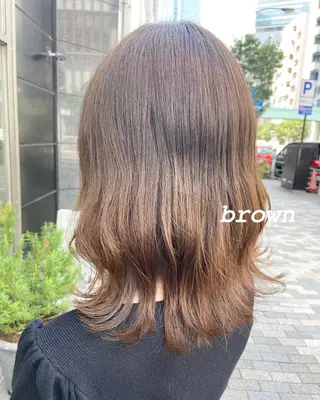 セミロング ネイルモデル🐶 とみやまふうか ⭐️のネイルデザイン