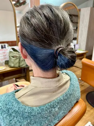 ミディアム 美容室 Jフィドルファドル所属・わきた かずなのヘアスタイル