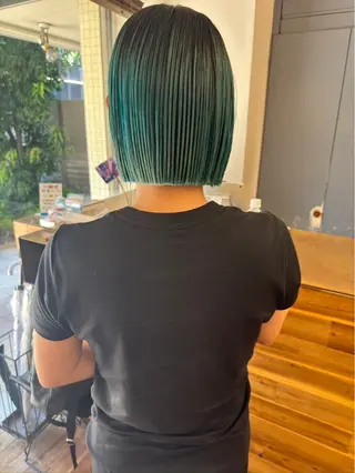 ミディアム siro所属・siro meru 透明感カラーのヘアスタイル