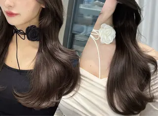 ロング 💝ベージュ系 カラー💝徳井はやとのヘアスタイル