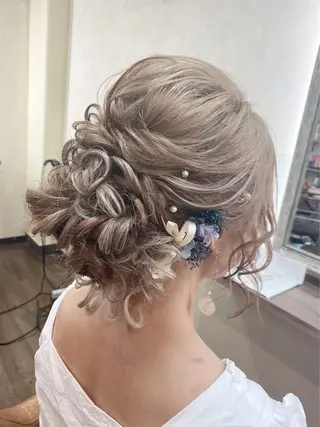 ヘアアレンジ 田井中 悠紀のヘアスタイル