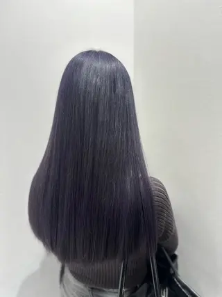 ロング カラー 盛れる上質ワンホン ヘア🤍YUME🤍のヘアスタイル